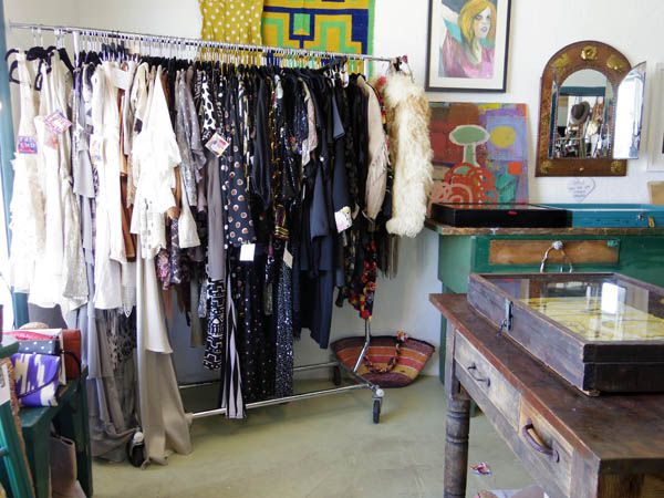 The End vintage shop in Yucca Valley interior shot