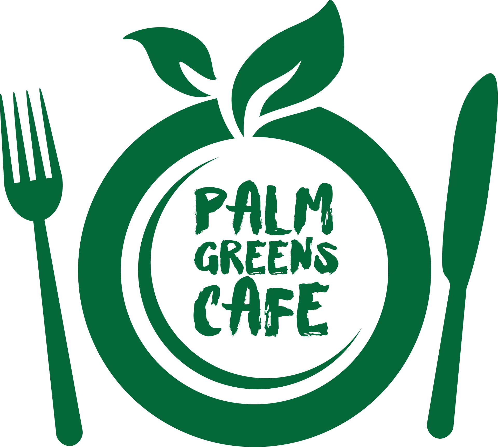 Palm Greens Cafe logo