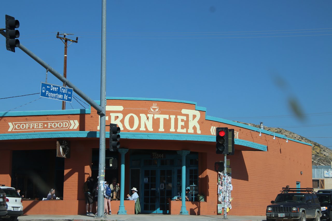 Frontier Cafe outside