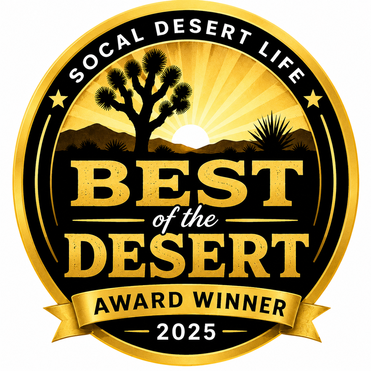 Best of the High Desert 2025 Award Winner graphic for Algoberto's Taco Shop